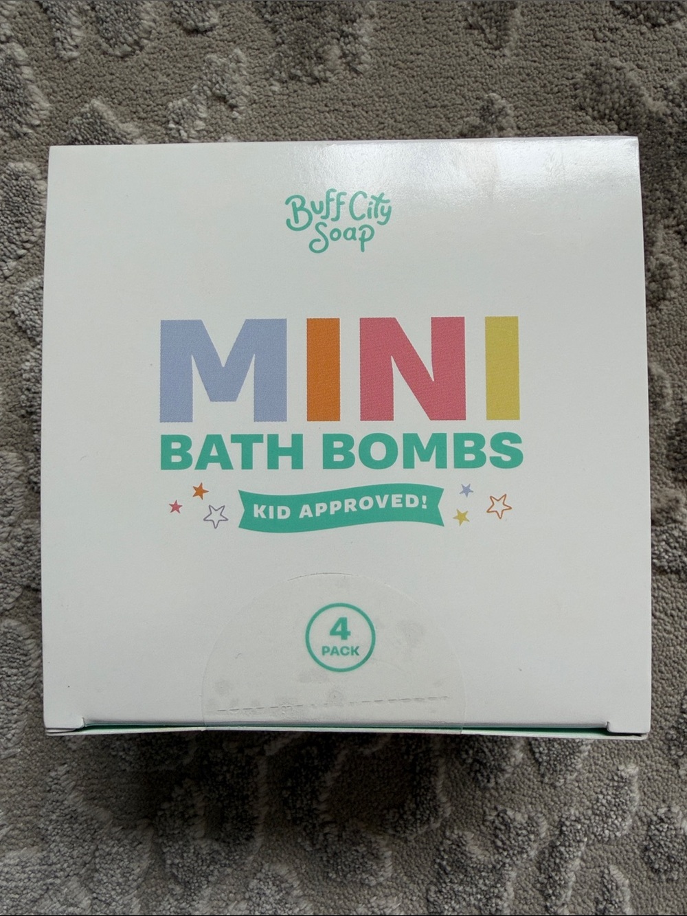 Buff City Soap Moisturizing Bath Bombs- 4 Pack unopened